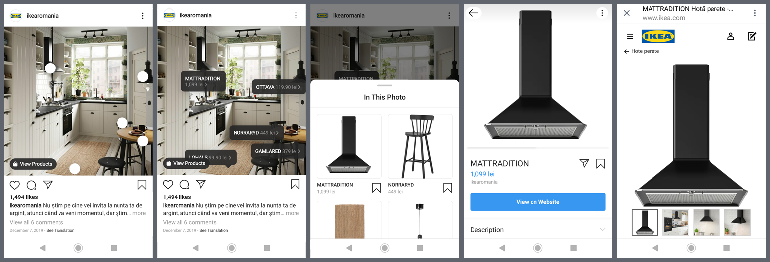 Instagram Shop Ikea