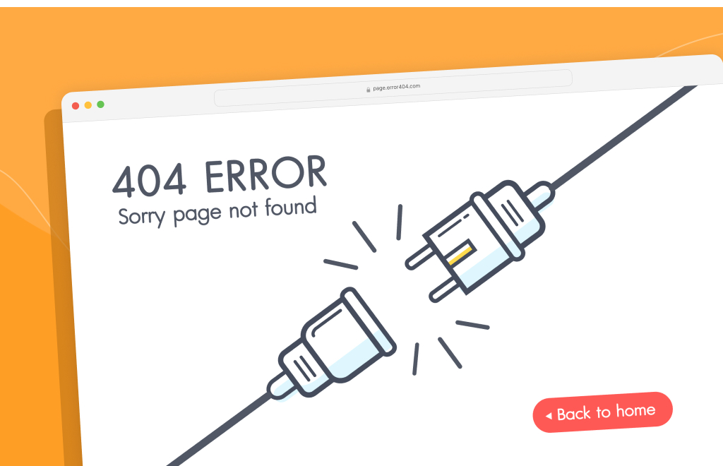 Pagina 404 Custom