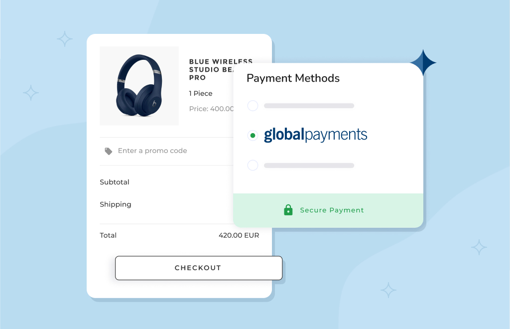 Plata prin Global Payments