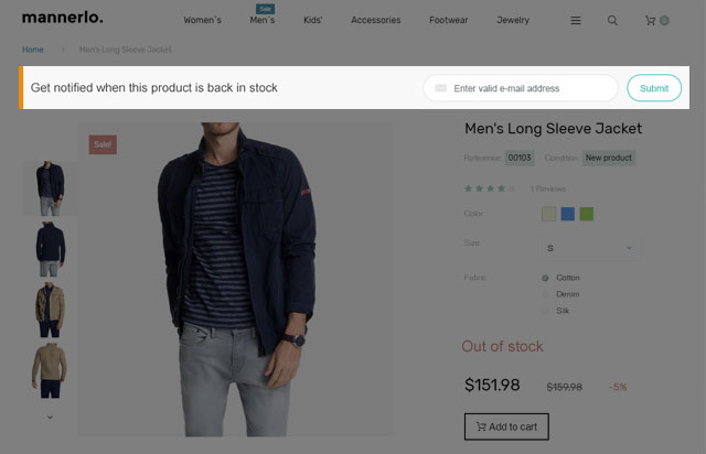 Alerta revenire in stoc